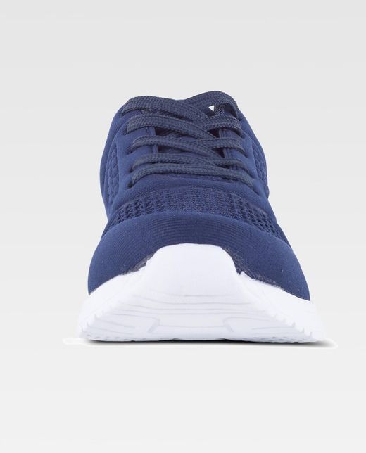 Sneaker avec semelle EVA gaufrée en Navy white