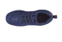 Sneaker avec semelle EVA gaufrée en Navy white