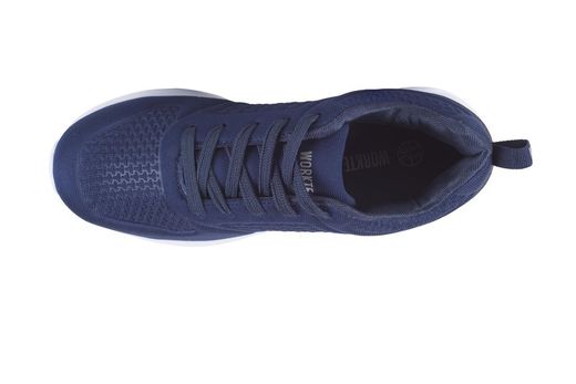 Sneaker avec semelle EVA gaufrée en Navy white