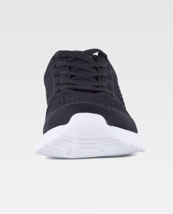 Sneaker avec embossage blanc Semelle EVA Noir