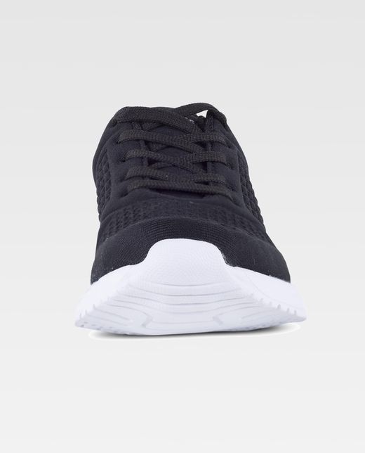 Sneaker avec embossage blanc Semelle EVA Noir