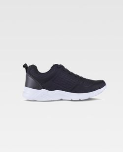 Sneaker avec embossage blanc Semelle EVA Noir