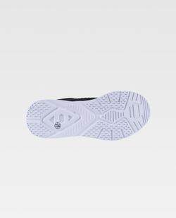 Sneaker avec embossage blanc Semelle EVA Noir