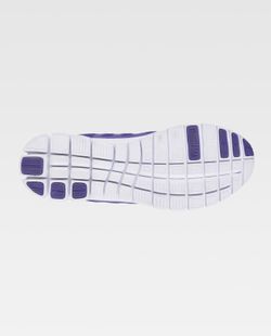 Zapatilla deportiva de rejilla Suela EVA blanco / Morado