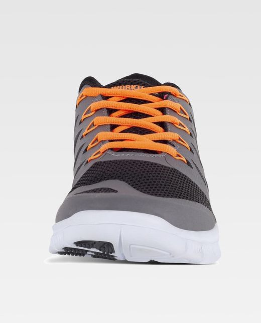 Mesh Sneaker EVA Sohle Weiß Schwarz