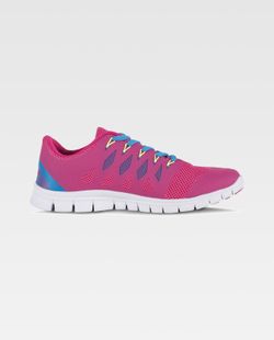 Zapatilla deportiva de rejilla Suela EVA blanco /  Rosa Fucsia