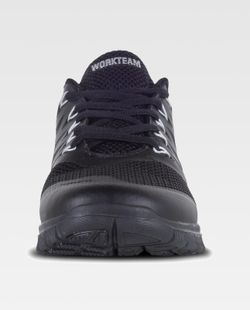 Zapatilla deportiva de rejilla Suela EVA Negro