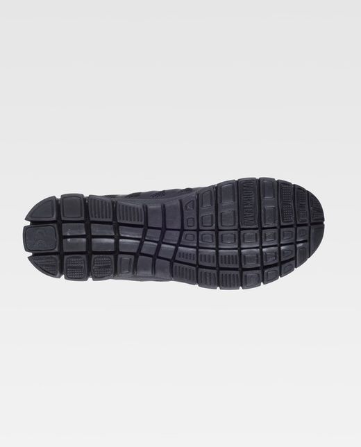Zapatilla deportiva de rejilla Suela EVA Negro