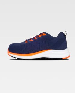 Zapato de color Marino+Naranja Flúor | PROTECCIÓN