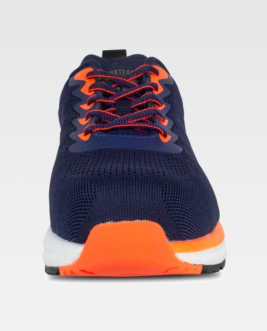 Zapato de color Marino+Naranja Flúor | PROTECCIÓN