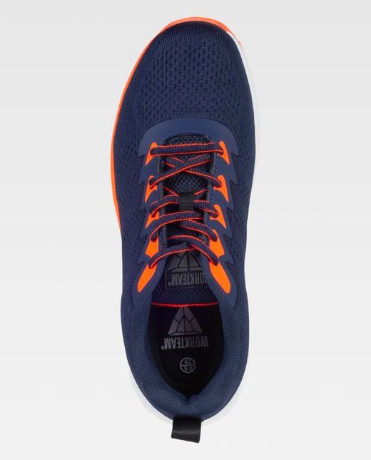 Zapato de color Marino+Naranja Flúor | PROTECCIÓN