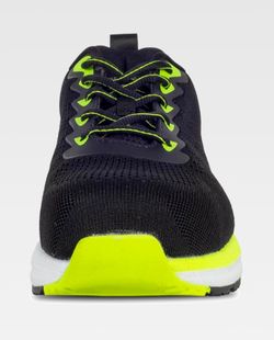 Zapato de color Negro+Amarillo fluor | PROTECCIÓN