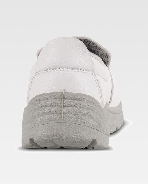 Zapato de microfibra sin cordones Blanco