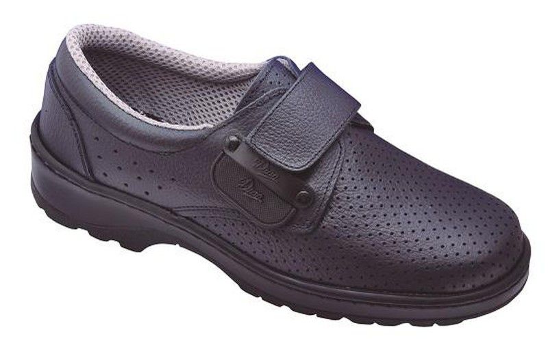 Zapato de piel de vacuno con forro transpirable Blanco