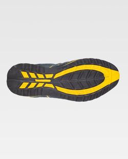 Geteilter Lederschuh, Gummisohle, nichtmetallische Anti-Schlag-Zehen und Anti-Perforations-Textil-Innensohle DARK GREY