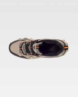 Trecking Schuh mit Schnürsenkeln TPR Sohle Beige Black