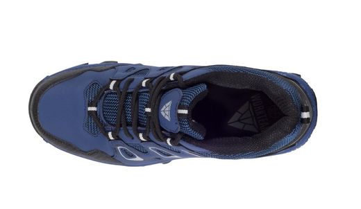 Trecking Schuh mit Schnürsenkeln TPR Sohle Navy Black