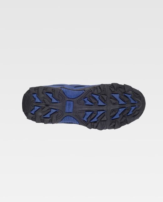 Trecking Schuh mit Schnürsenkeln TPR Sohle Navy Black