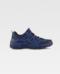 Trecking Schuh mit Schnürsenkeln TPR Sohle Navy Black