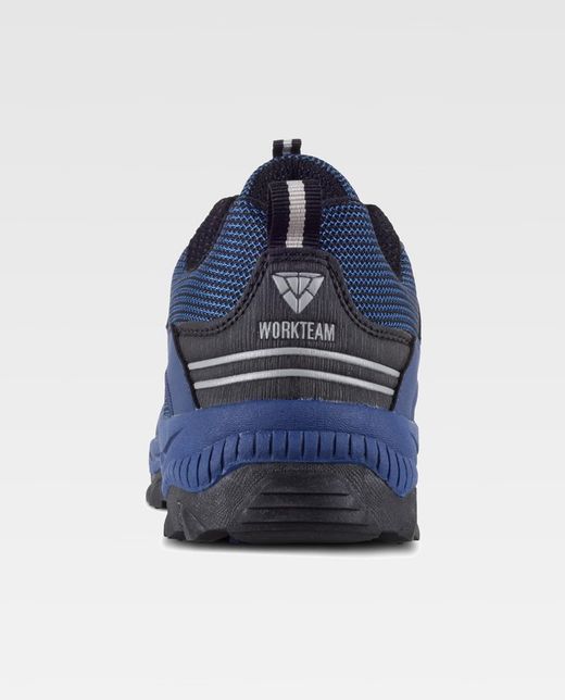 Trecking Schuh mit Schnürsenkeln TPR Sohle Navy Black