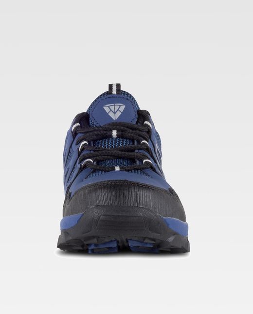 Trecking Schuh mit Schnürsenkeln TPR Sohle Navy Black