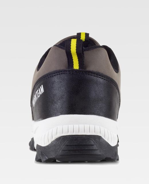 Trecking Schuh mit Schnürsenkeln PU-Oberstoffen und kombinierten Farben TPR Sohle Braun Schwarz