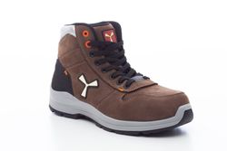 Zapatos De Seguridad S3 Acordonado Alto GET FORCE MID LD S3-NBK