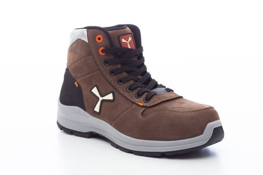 Zapatos De Seguridad S3 Acordonado Alto GET FORCE MID LD S3-NBK