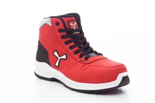 Zapatos De Seguridad S3 Acordonado Alto GET FORCE MID LD S3-NBK