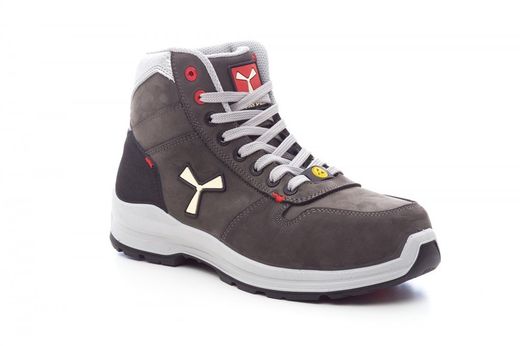 Zapatos De Seguridad S3 Acordonado Alto GET FORCE MID LD S3-NBK