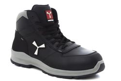 Zapatos De Seguridad S3 Acordonado Alto GET FORCE MID S3-NBK