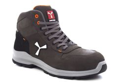 Zapatos De Seguridad S3 Acordonado Alto GET FORCE MID S3-NBK