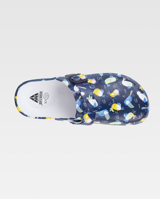 Zueco estampado ultraligero de EVA Estampado