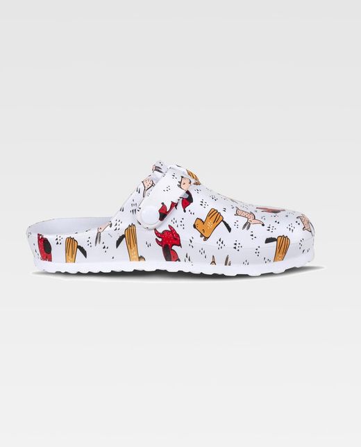 Zueco estampado ultraligero de EVA Estampado