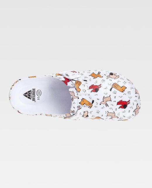 Zueco estampado ultraligero de EVA Estampado