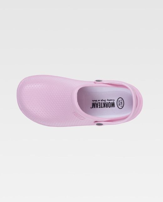 Zoccolo unisex in EVA antiscivolo ultraleggero, ergonomico anatomico, morbido per i piedi rosa chiaro