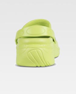 Zoccolo unisex in EVA antiscivolo ultraleggero, ergonomico anatomico, morbido per i piedi verde lime