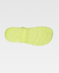 Zoccolo unisex in EVA antiscivolo ultraleggero, ergonomico anatomico, morbido per i piedi verde lime