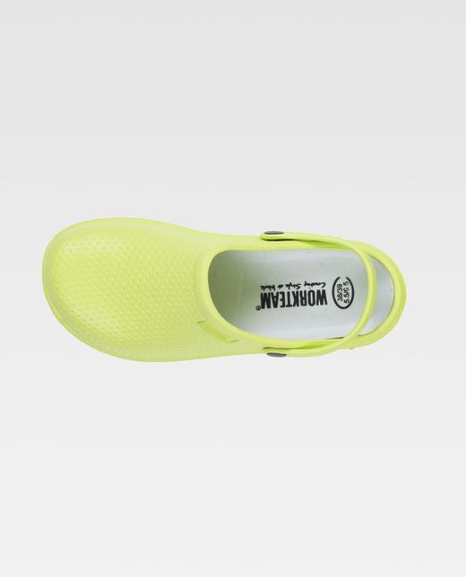 Zoccolo unisex in EVA antiscivolo ultraleggero, ergonomico anatomico, morbido per i piedi verde lime