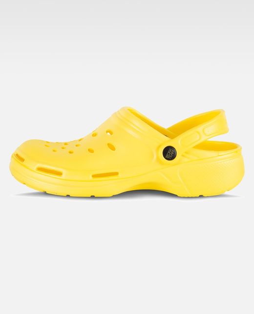Unisex EVA Clog Ultraleicht, ergonomisch Anatomisch, mit orthopädischer Kamera, weich für die Füße Gelb