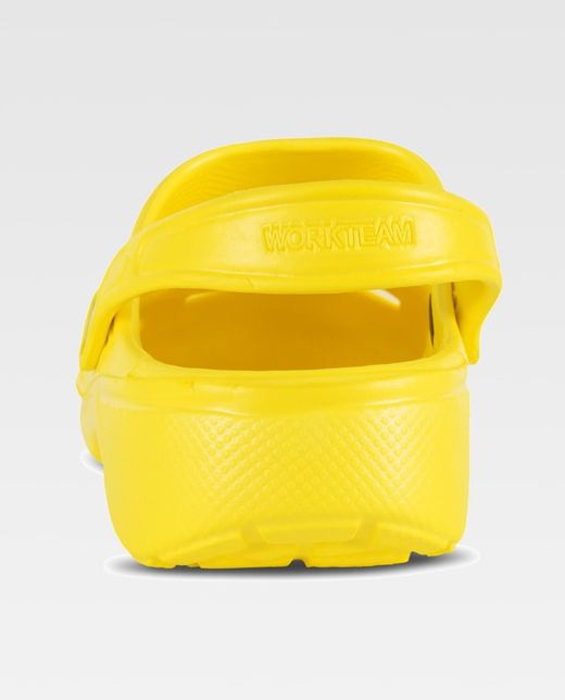 Unisex EVA Clog Ultraleicht, ergonomisch Anatomisch, mit orthopädischer Kamera, weich für die Füße Gelb
