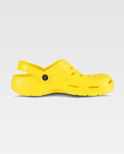 Unisex EVA Clog Ultraleicht, ergonomisch Anatomisch, mit orthopädischer Kamera, weich für die Füße Gelb