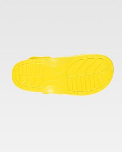 Unisex EVA Clog Ultraleicht, ergonomisch Anatomisch, mit orthopädischer Kamera, weich für die Füße Gelb