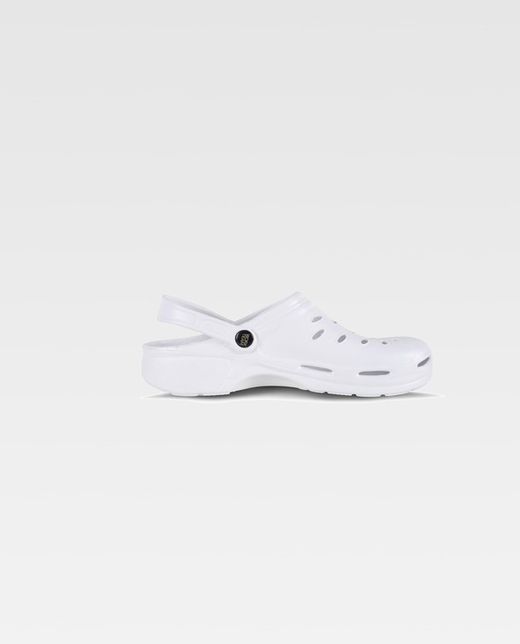 Unisex EVA Clog Ultraleicht, ergonomisch Anatomisch, mit orthopädischer Kamera, weich für die Füße Weiß