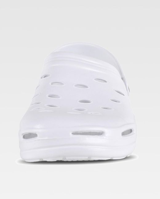 Unisex EVA Clog Ultraleicht, ergonomisch Anatomisch, mit orthopädischer Kamera, weich für die Füße Weiß