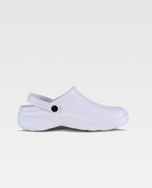 Unisexe EVA Clog Ultralight, ergonomique anatomique, avec caméra orthopédique, doux pour les pieds Blanc