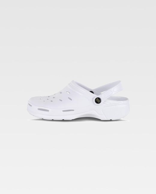 Unisex EVA Clog Ultraleicht, ergonomisch Anatomisch, mit orthopädischer Kamera, weich für die Füße Weiß