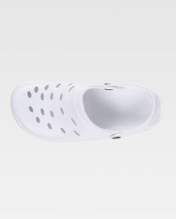 Unisex EVA Clog Ultraleicht, ergonomisch Anatomisch, mit orthopädischer Kamera, weich für die Füße Weiß