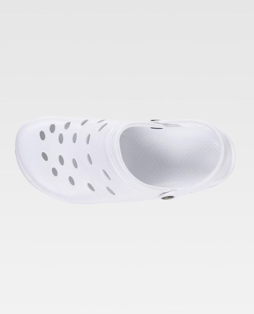 Unisex EVA Clog Ultraleicht, ergonomisch Anatomisch, mit orthopädischer Kamera, weich für die Füße Weiß