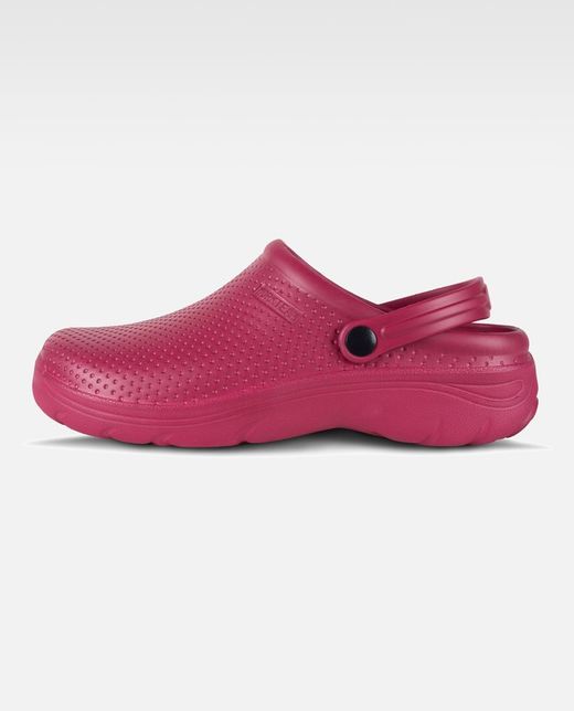 Unisex EVA Clog Ultraleicht, ergonomisch Anatomisch, mit orthopädischer Kamera, weich für Füße Granat
